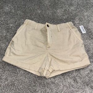 Old Navy Women's Beige Cargo Shorts